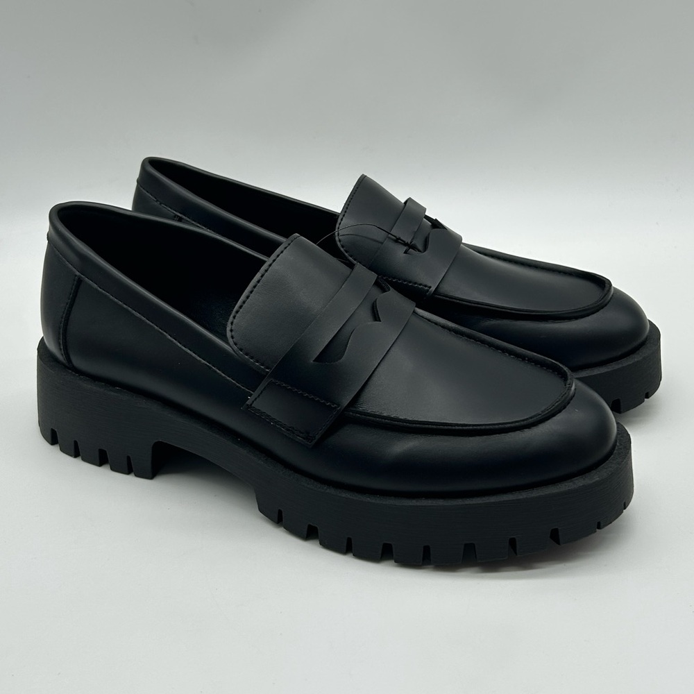 Steve Madden Black Loafers - Picture 3 of 13